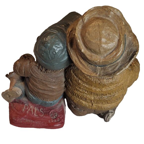 Cairn Studio Lee Sievers "PALS" Figurine 8040 1993 Grandpa Grandson Fishing USA - Picture 8 of 12